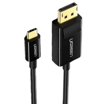  Кабель UGREEN MM139 50994 USB Type C to DP Cable 1.5m Black 