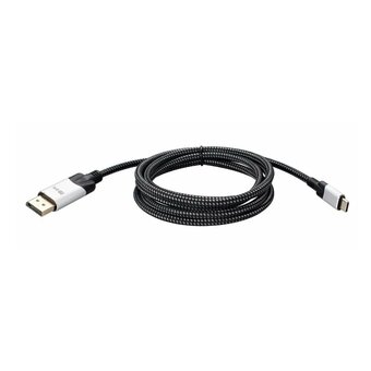  Кабель-адаптер Vcom CU422MCV-1.8M USB 3.1 Type-Cm -- DP(m) 8K 60Hz 1.8m Alumi Shell 