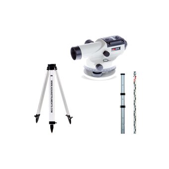  Нивелир оптический ADA Basis + Staff 3+ Light S (А00197-К) 