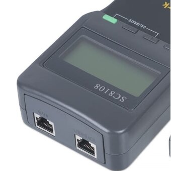  Тестер для витой пары Cabeus SC8108 (CT-LCD-RJ45) 