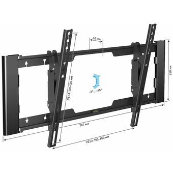  Кронштейн HOLDER LCD-T6920-B черный 