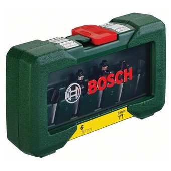  Набор фрез по дер. Bosch 6 НМ-SET (2607019463) 