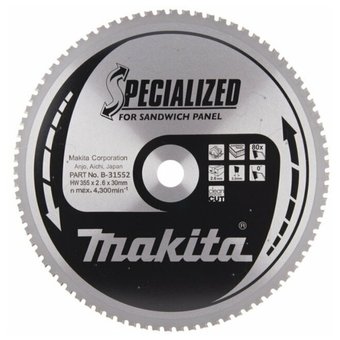  Диск пильный Makita B-31522 