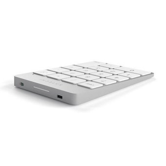  Беспроводной цифровой блок клавиатуры Satechi Aluminum Slim Keypad Numpad серебристый 