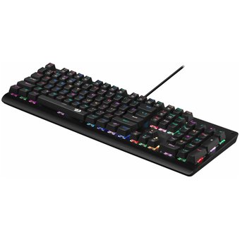  Клавиатура проводная Redragon Sani чёрный, механическая, подсветка, USB (77488) 