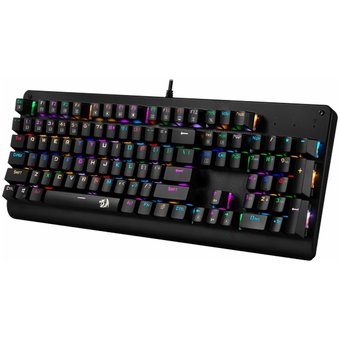  Клавиатура проводная Redragon Sani чёрный, механическая, подсветка, USB (77488) 