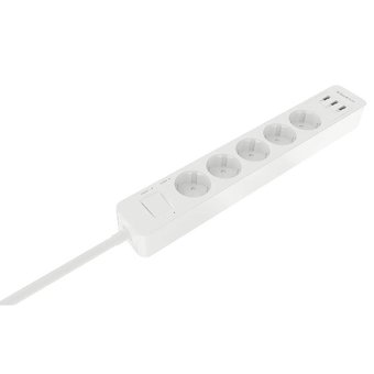  Удлинитель с USB зарядкой HARPER UCH-560 White 
