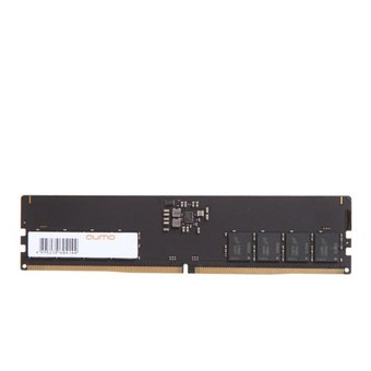  ОЗУ QUMO (QUM5U-16G4800N40) 16GB Long DIMM DDR5 4800MHz 2Gх8 CL40-40-40-76 288P 1.1V 