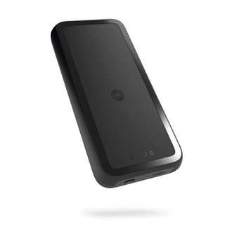  Внешний аккумулятор ZENS Magnetic 10000 mAh wireless powerbank со встроенной подставкой, черный 