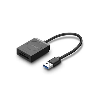  Кардридер UGreen CR127 (20250) USB 3.0 Card Reader TF+SD черный 