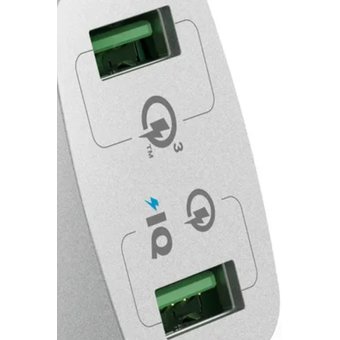  АЗУ Anker PowerDrive+ 2 with Quick Charge 3.0 White 