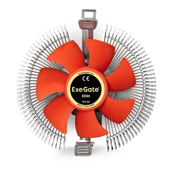  Кулер ExeGate EE80 EX286144RUS TDP 65W, Fan 80mm, 2000RPM 