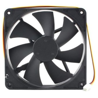  Вентилятор Gembird D14025HM-3 140x140x25, гидродинамический, 3 pin, провод 40 см 