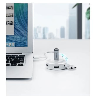  USB Hub Ugreen CR106 (20270) белый 
