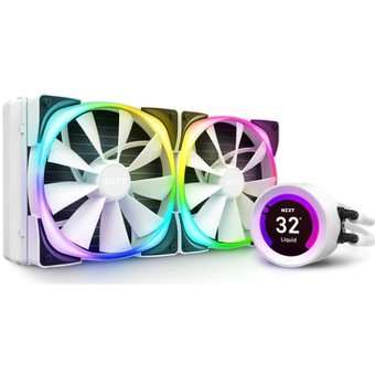  Жидкостная система охлаждения NZXT Kraken Z63 RGB (RL-KRZ63-RW) - 280mm (White) (696574) 
