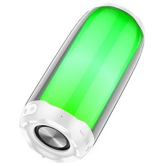  Портативная колонка Hoco HC8 Pulsating colorful luminous, white 