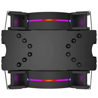  Кулер Alseye H120D v2 Universal (screw), TDP 200W, Heat Pipe:6mm*6pcs, 800-2000RPM, 11.6-35.3dB(A), RGB, RTL - 