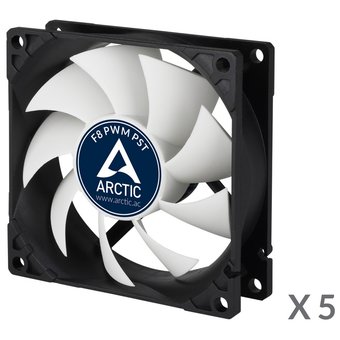  Вентилятор ARCTIC F8 PWM PST (ACFAN00064A) Value pack (5pc) 