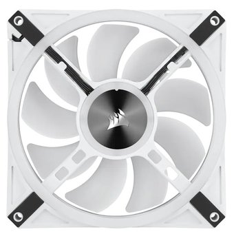  Комплект вентиляторов Corsair iCUE QL140 RGB (CO-9050106-WW) 140mm PWM White Fan — Dual Fan Kit with Lighting Node CORE 