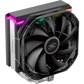  Кулер DEEPCOOL AS500 (R-AS500-BKNLMN-G) (4pin, 1155 / 1400 / 2011 / 2066 / AM4-FM2, 26дБ, 500-1400об / мин) 