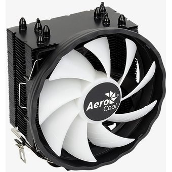  Вентилятор Aerocool Rave 4 ARGB 130W / ARGB / PWM / Intel 115X/775/1200/1700 / AMD / Heat pipe 6mm x4 