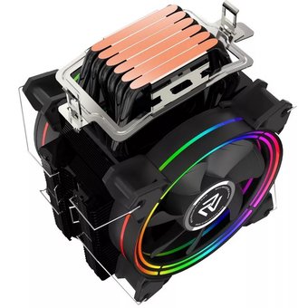  Кулер Alseye H120D Universal, TDP 200W, Heat Pipe:O6mm 6pcs, 800-2000RPM, 11.6-35.3dB(A), RGB, RTL 