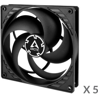  Вентилятор Arctic P14 (ACFAN00136A) Value Pack Black/Black 5 штук(701594) 