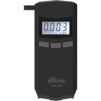  Алкотестер Ritmix RAT-650 электрохимический черный 
