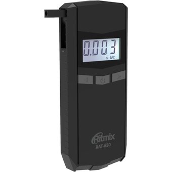  Алкотестер Ritmix RAT-650 электрохимический черный 