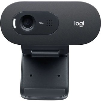  Вебкамера Logitech C505 черный (960-001364) 