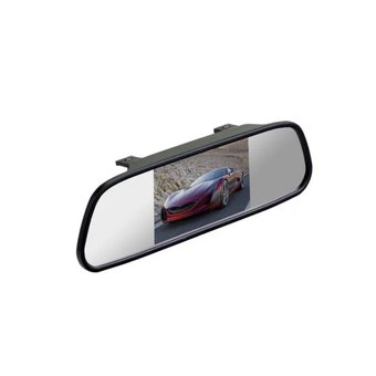  Зеркало заднего вида с монитором Silverstone F1 Interpower IP Mirror 4.3" 
