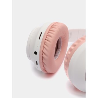  УЦ Наушники bluetooth полноразмерные Borofone BO18 Cat ear, white (плохая упаковка) 
