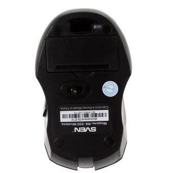  Мышь Sven RX-350 Wireless, Black, USB (SV-03200350B) 