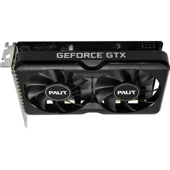  Видеокарта Palit nVidia GeForce GTX 1630 PA-GTX1630 DUAL 4G (NE6163001BG6-1175D) 4096Mb 64 GDDR6 1740/12000 HDMIx1 DPx2 HDCP Ret 