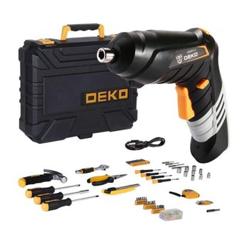  Отвертка аккумуляторная Deko DKS4FU-Li кейс (063-4153) 