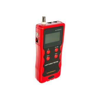  Кабельный тестер NIKOMAX NMC-TED400TR с LCD дисплеем 
