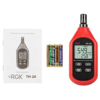  Термогигрометр RGK TH-20 (776486) 