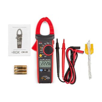  Токоизмерительные клещи RGK CM-20 (779692) с поверкой 