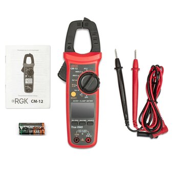  Токоизмерительные клещи RGK CM-12 (776479) 