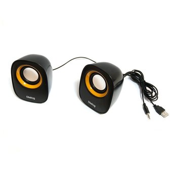  Акустические колонки 2.0 Dialog Colibri AC-06UP Black 