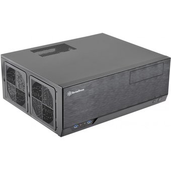  Корпус Silverstone Grandia GD09B SST-GD09B ATX / HTPC / no PSU 
