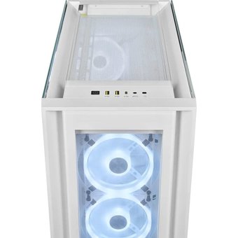  Корпус Corsair iCUE 5000X RGB (CC-9011233-WW) Mid-Tower, white, Tempered Glass (650393) 