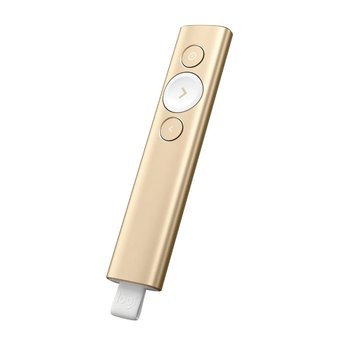  Презентер Logitech Spotlight золотистый (910-004862) 