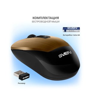  Мышь Sven RX-380W античная бронза 