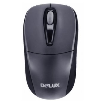  Мышь DELUX DLM-123GB тёмно синяя 