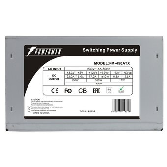  Корпус InWin ENR-021BL (6177859) MiniTower PM-450ATX U3.0*2+A(HD) mATX 