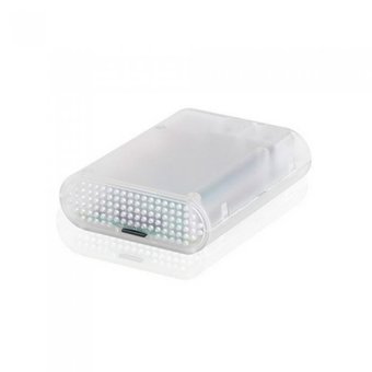  Корпус ACD RA076 Transparent ABS Plastic Injection Molding case with Stripe for Raspberry Pi 3 B 