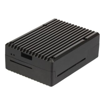  Корпус Qumo (RS017) Aluminum Case, Raspberry Pi 4B, black 