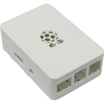  Корпус ACD RA178 White ABS Plastic case with Logo for Raspberry Pi 3 