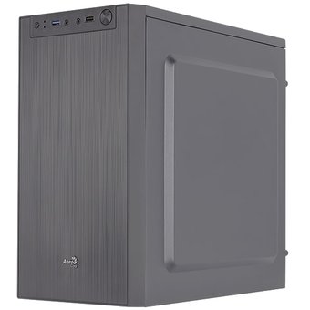  Корпус Aerocool Cs-108-S-BK-v1 (mATX, без БП, USB3.0 x1, USB2.0 x1, 8cm black fan x1) 